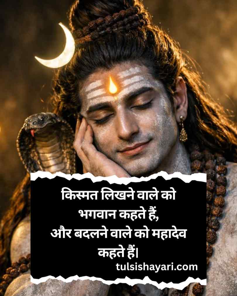 Mahadev ji ki shayari in hindi