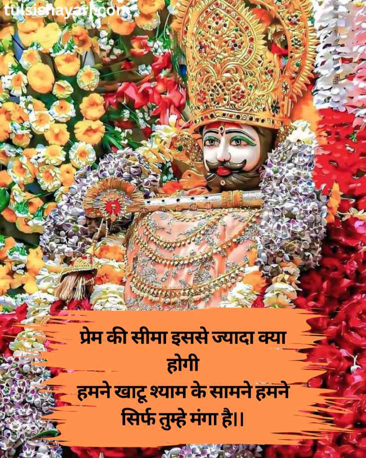 Shyam Baba Shayari in Hindi 2