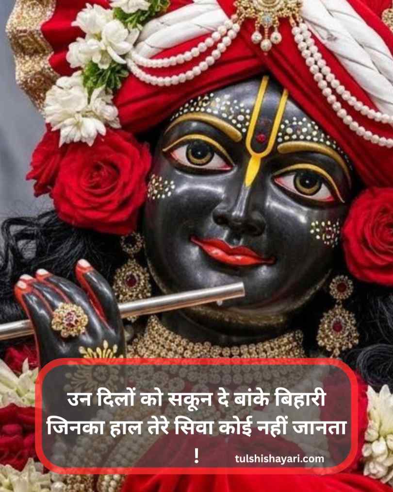 Banke bihari shayari love 