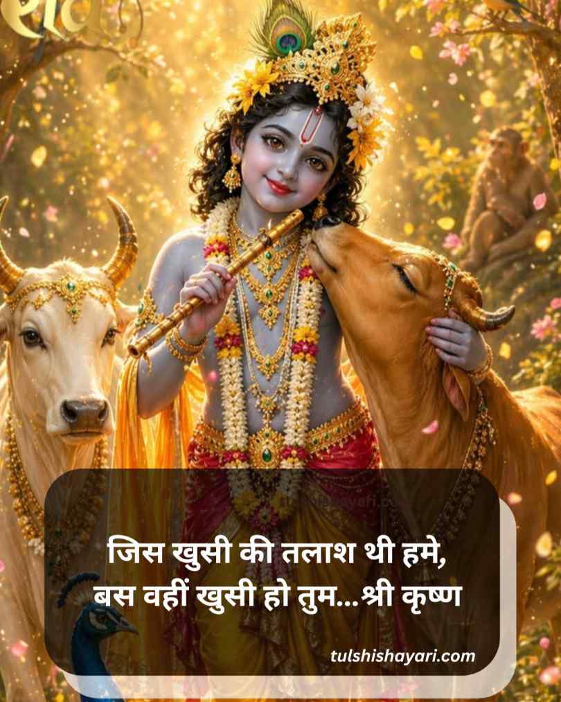 Jay Shree Krishna Shayari Love