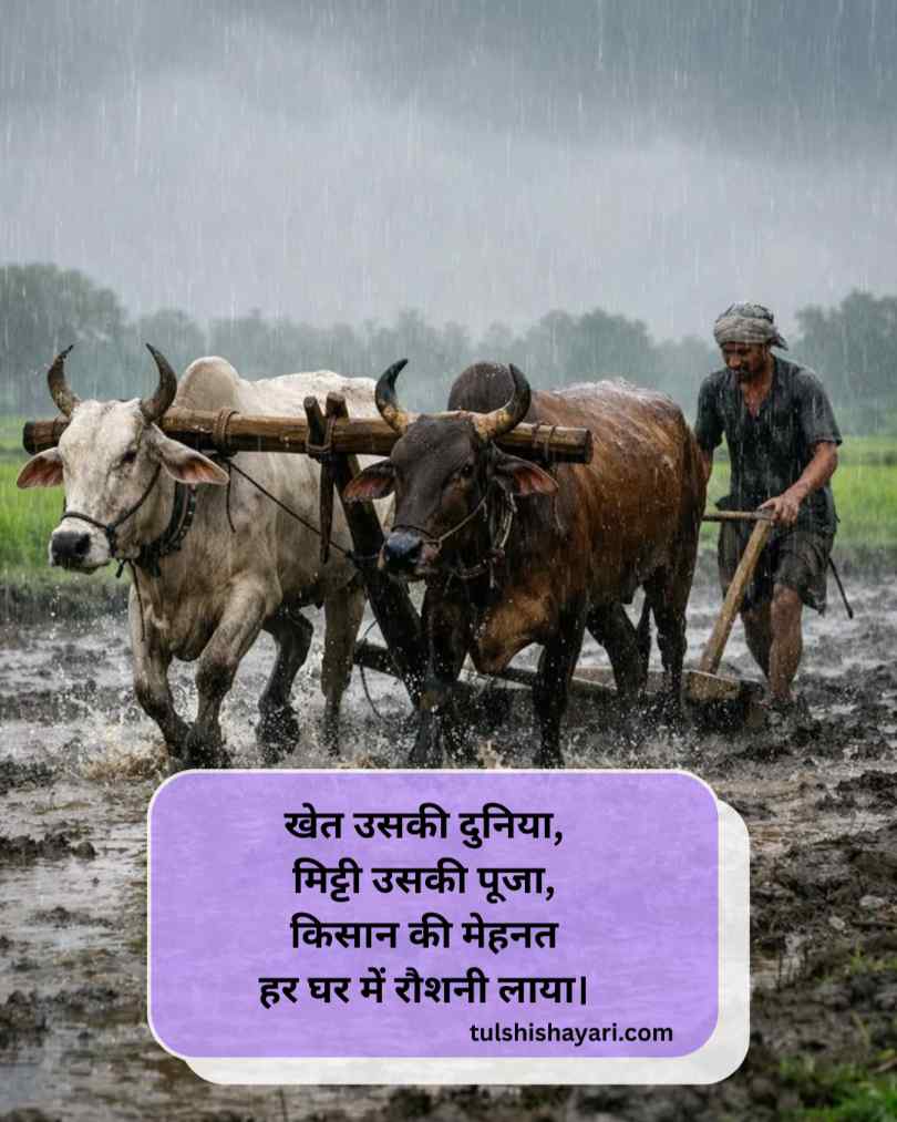 Kisan Shayari on life