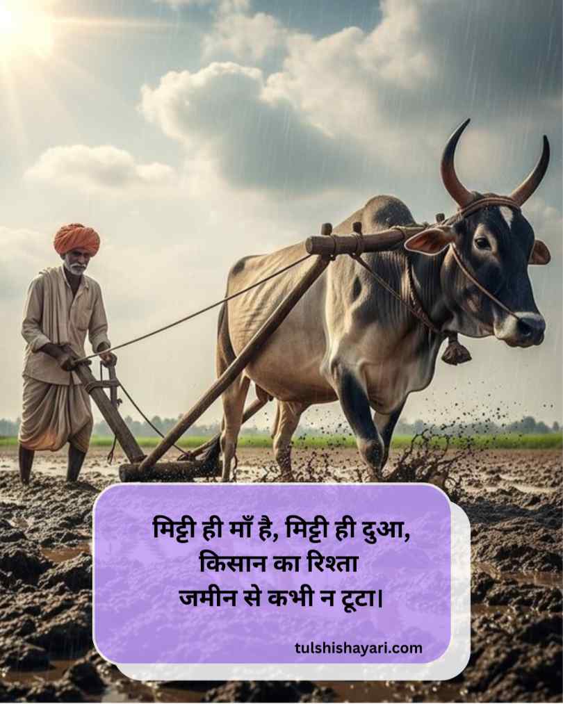 Kisan Shayari on life