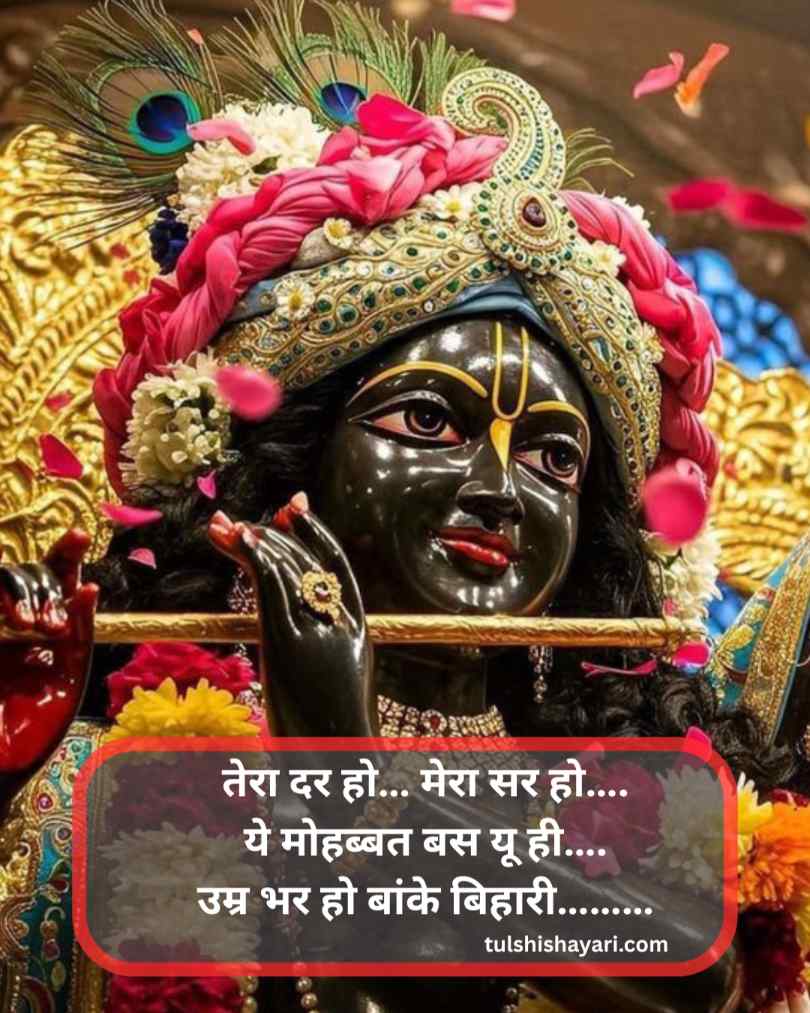 Banke bihari shayari love